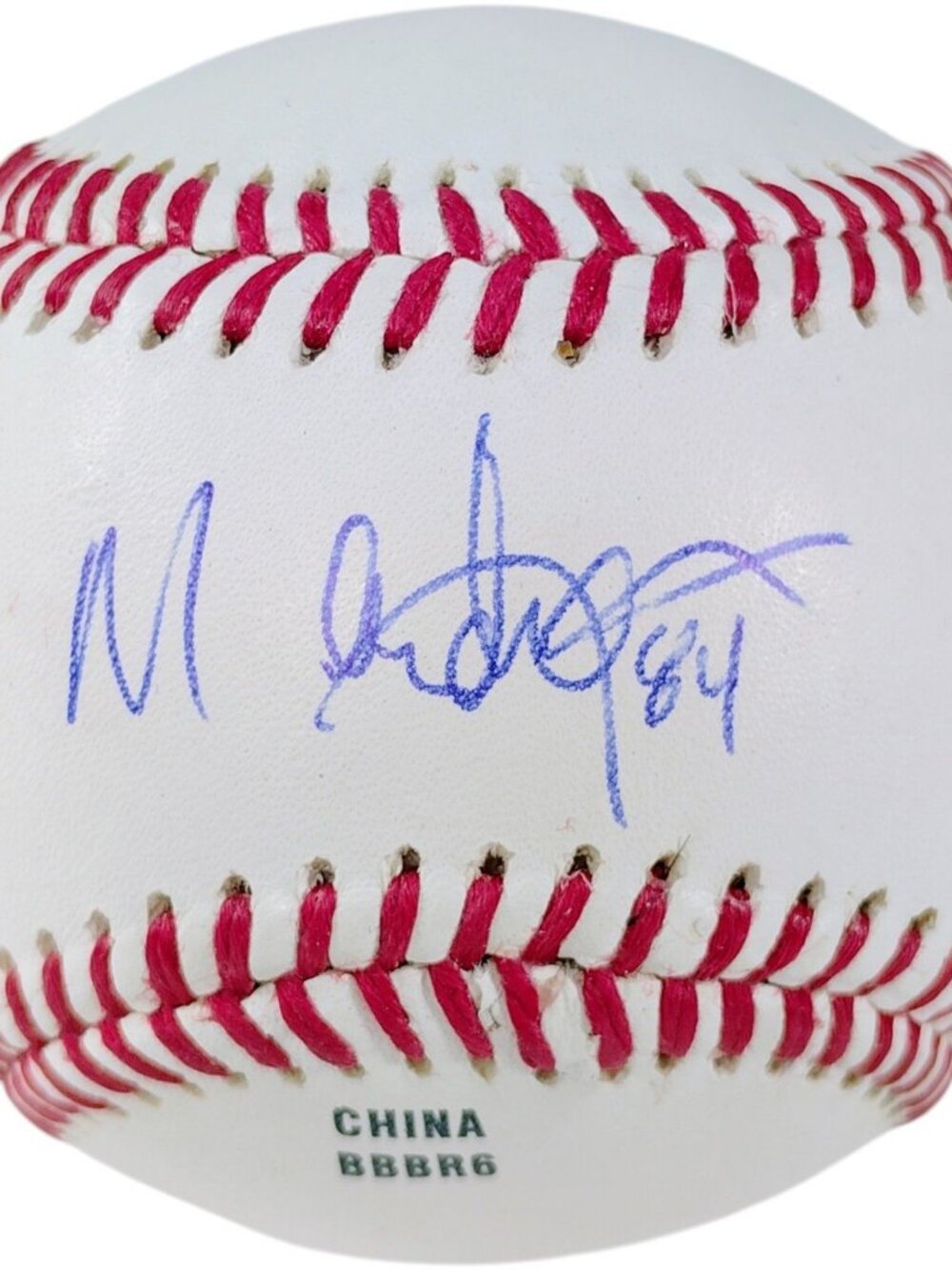 Melvin Adon Autographed Baseball San Francisco Giants Signed COA Proof Photo